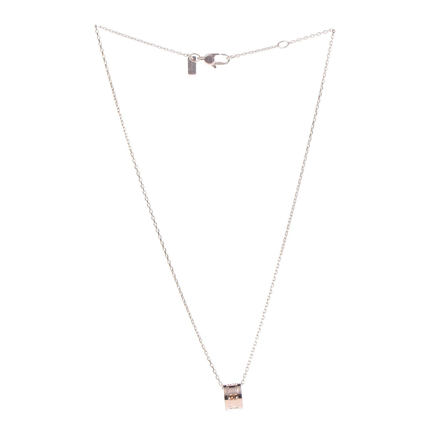 18K Rose Gold Icon Twirl Necklace