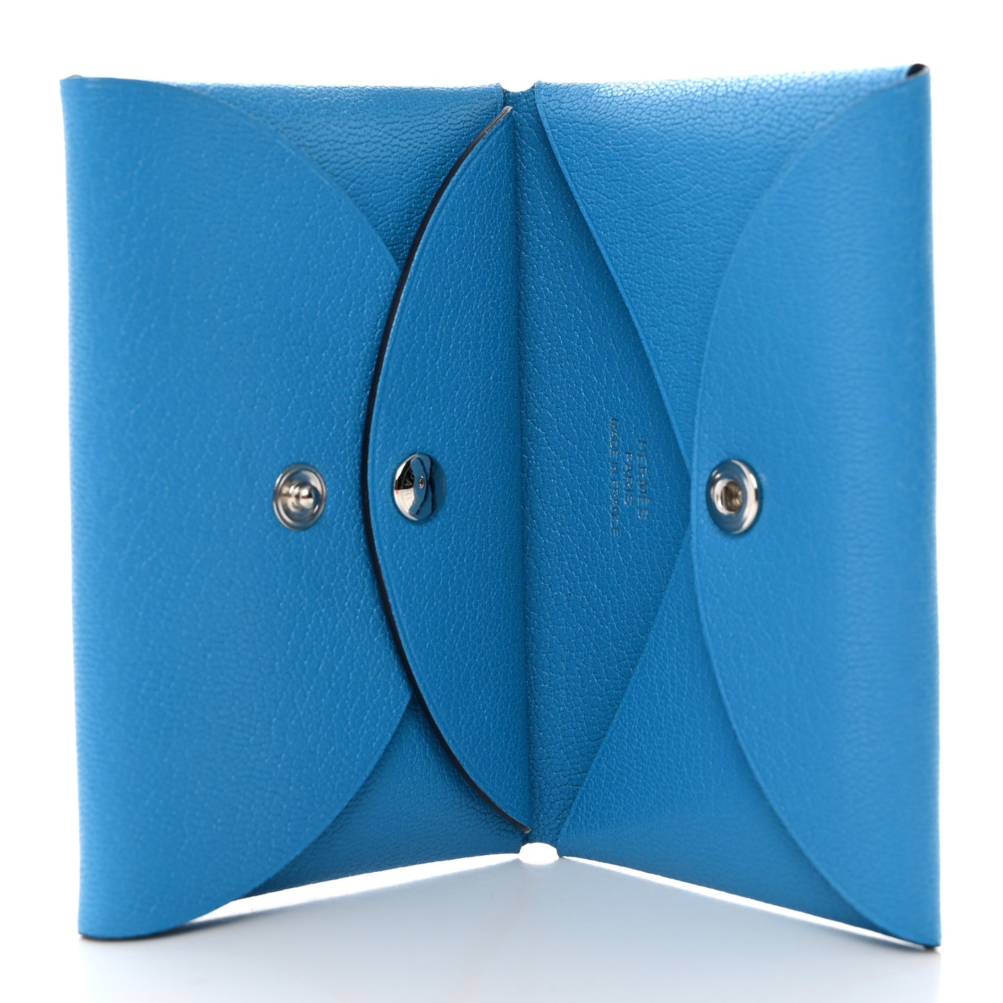 Chevre Mysore Calvi Duo Card Case Bleu Frida