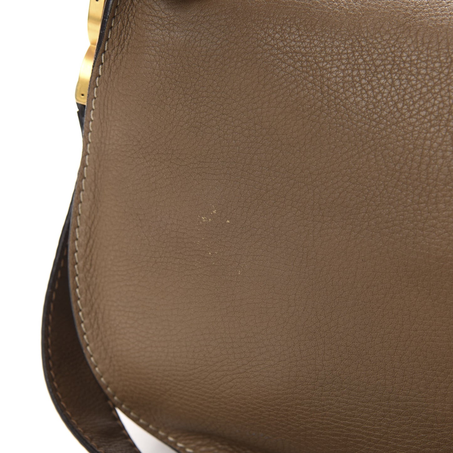 Calfskin Medium Marcie Round Zip Crossbody Nut