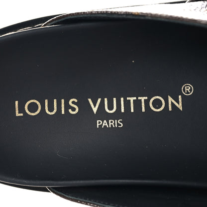 Louis Vuitton Patent Monogram Womens Cosy Flat Comfort Clog Mules 39 Brown 9 of 9