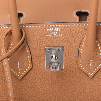 Hermes Togo Birkin 25 Toffee 9 of 38