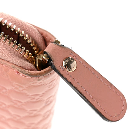 Gucci Soft Microguccissima Zip Around Organizer Wallet Soft Pink 10 of 15