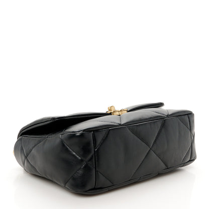 Chanel Lambskin Quilted Medium Chanel 19 Flap Black 4 of 10