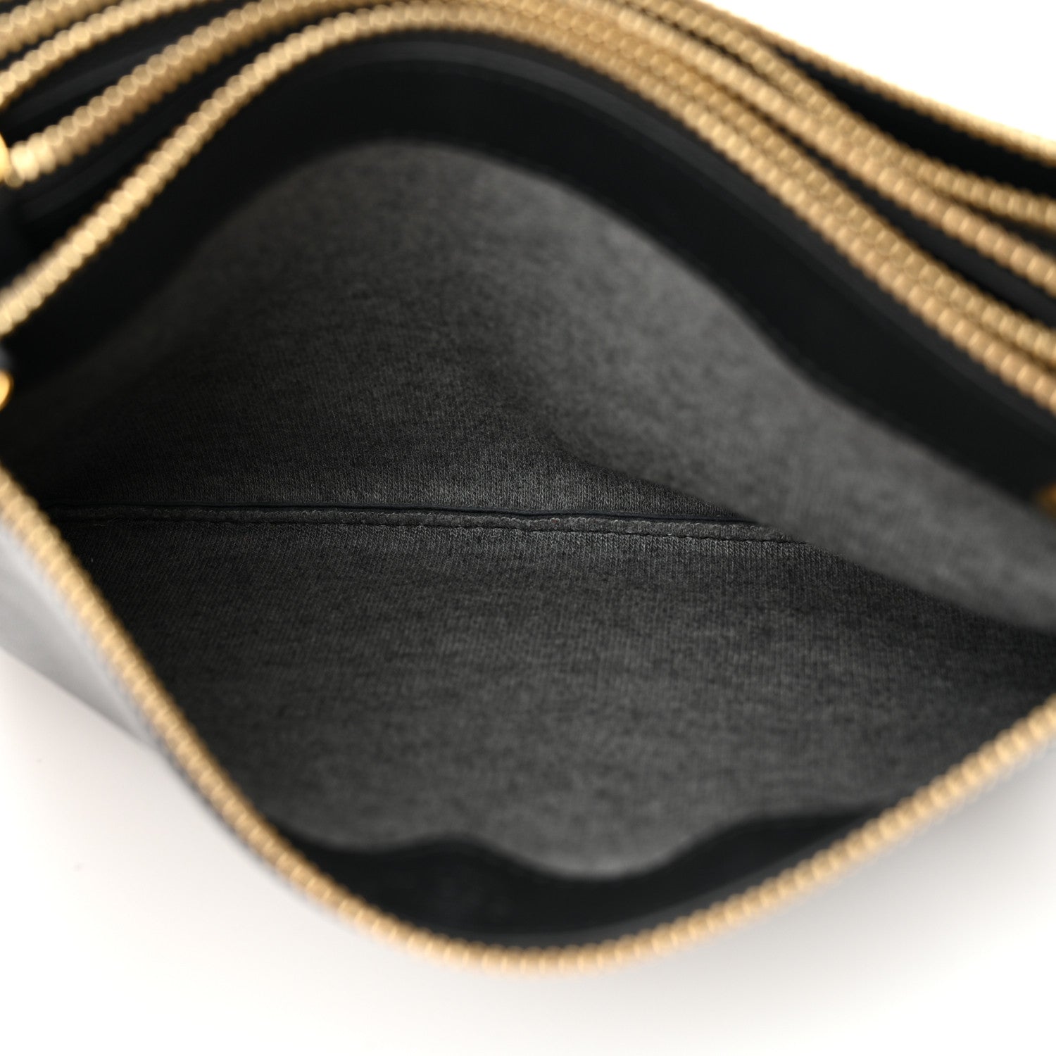 Celine Lambskin Small Trio Crossbody Bag Black 7 of 14