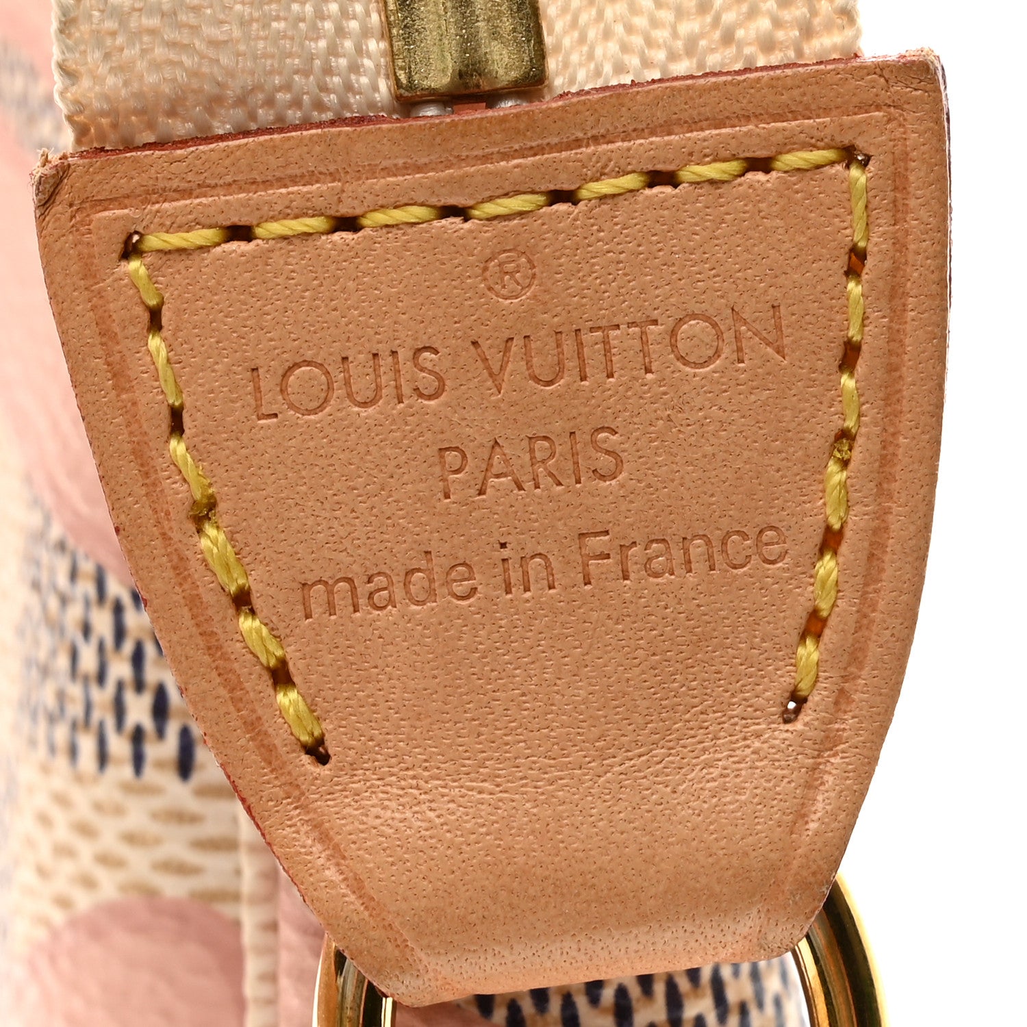 Louis Vuitton Damier Azur Tahitienne Mini Pochette Accessories 7 of 7