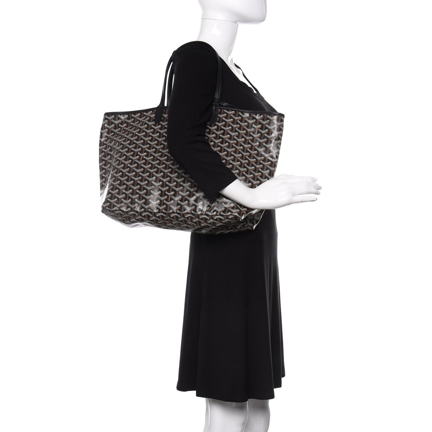 Goyardine Saint Louis PM Black