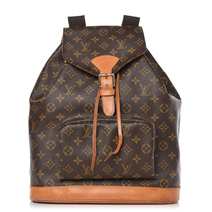 Louis Vuitton Monogram Montsouris GM Backpack 1 of 11