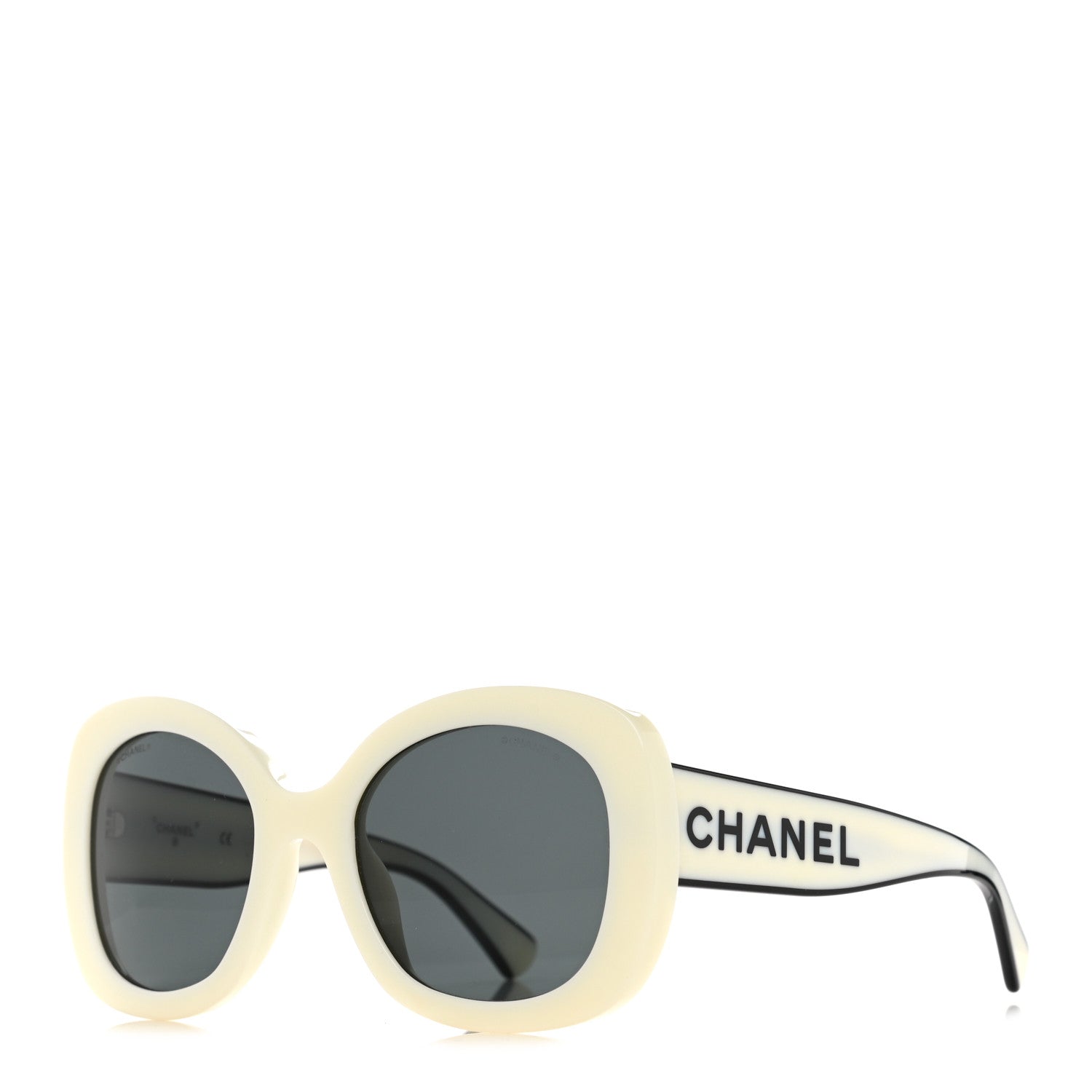 Chanel Acetate Sunglasses 71414A White 1 of 8