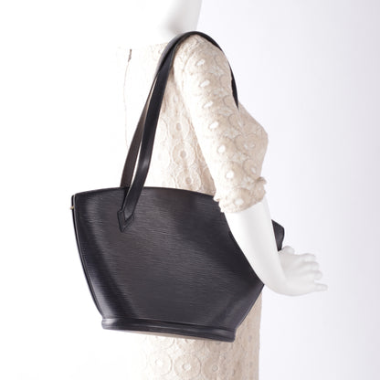 Louis Vuitton Epi Saint Jacques PM Long Straps Black 2 of 6