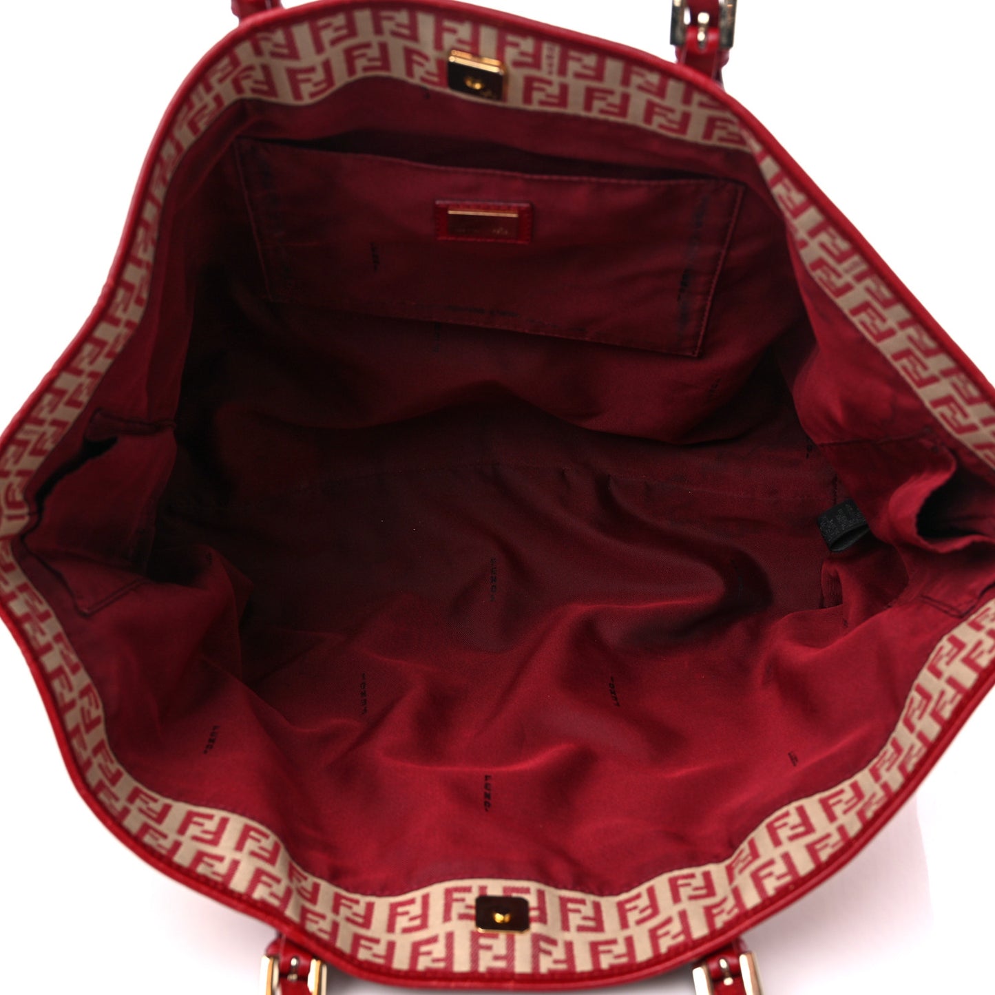Zucchino Shopping Tote Tobacco Red