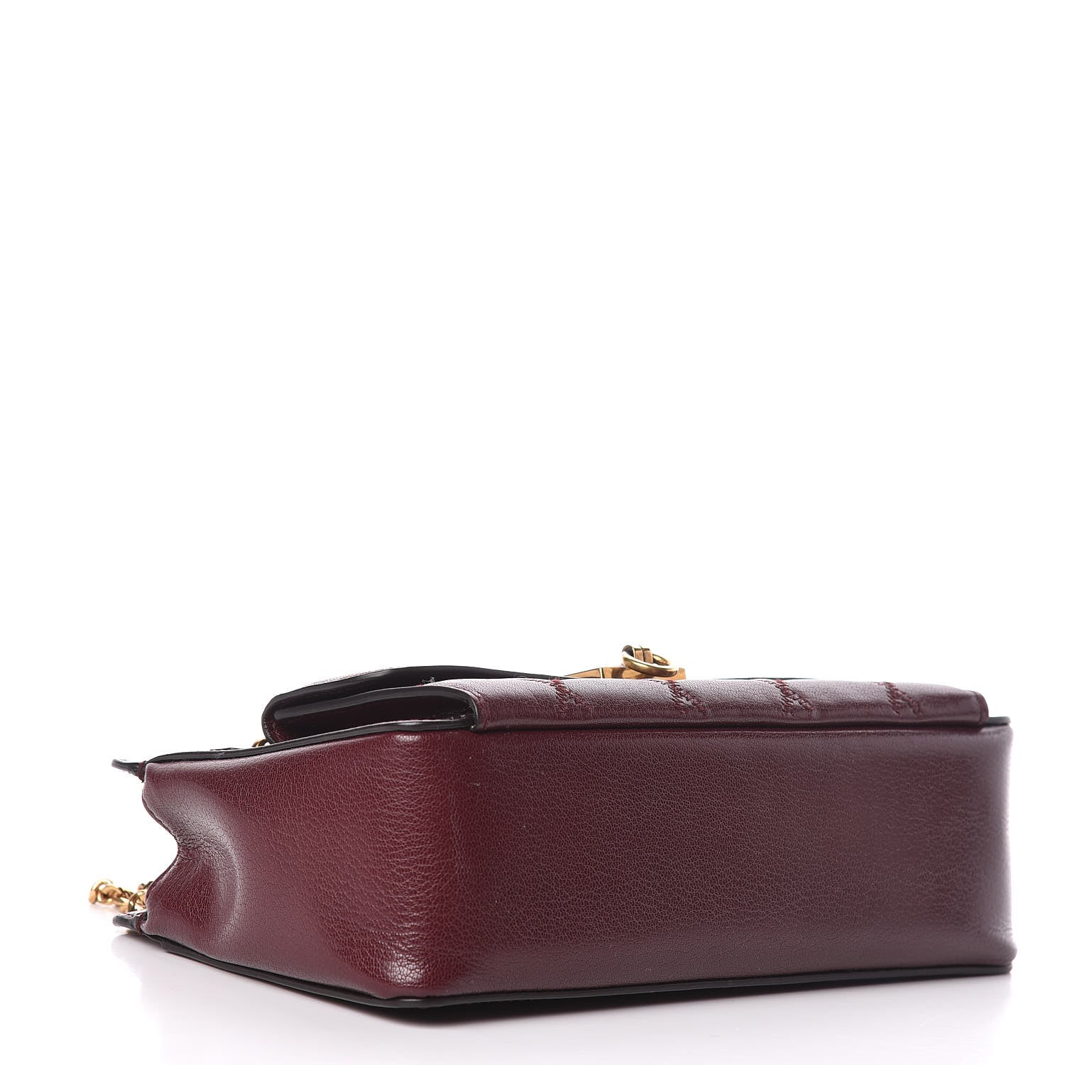 Givenchy Goatskin Diamond Quilted Pocket Crossbody Aubergine 4 of 10