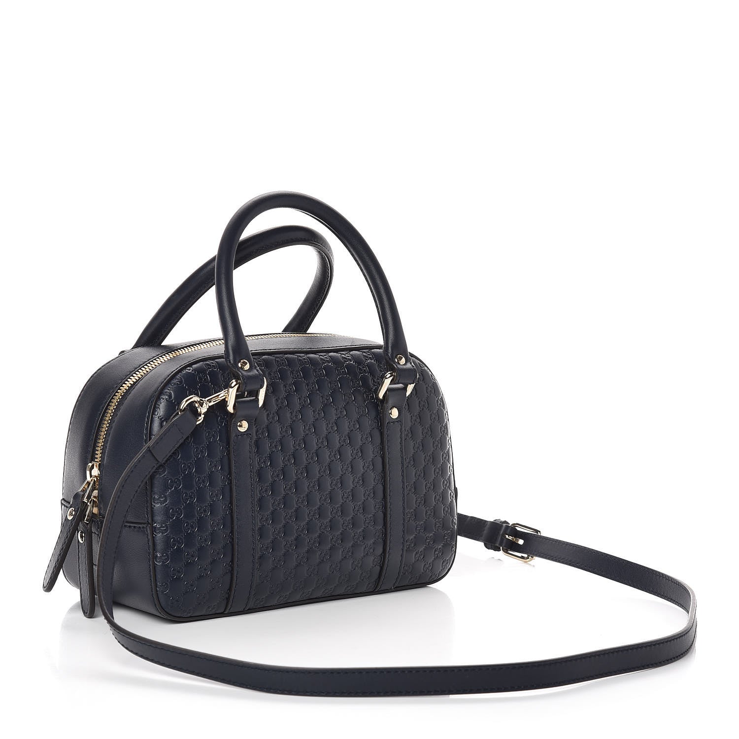 Gucci Soft Microguccissima Small Crossbody Bag Blue 3 of 9