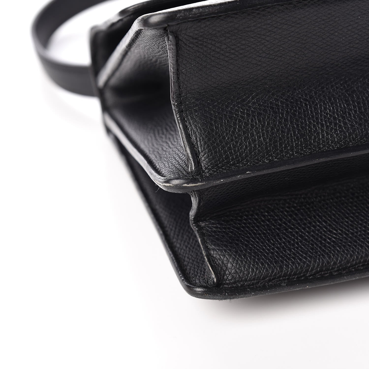 Celine Baby Grained Calfskin Small Case Flap Black 14 of 17