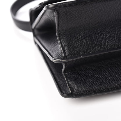 Celine Baby Grained Calfskin Small Case Flap Black 14 of 17