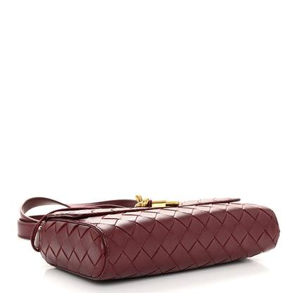 Bottega Veneta Nappa Intrecciato Mini Andiamo Crossbody Bag Barolo 4 of 11