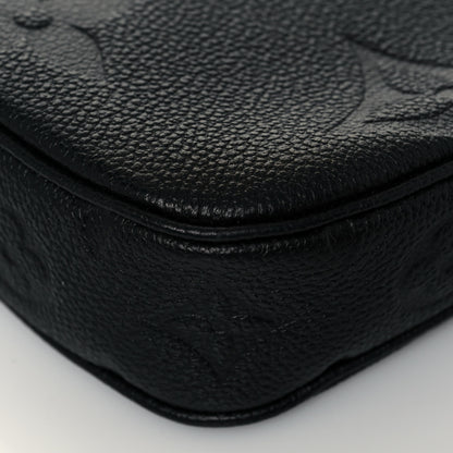 Louis Vuitton Empreinte Monogram Giant Multi Pochette Accessories Large Pochette Black 8 of 11