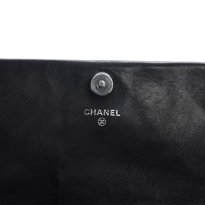 Chanel Patent Quilted Brilliant Wallet On Chain WOC Black 6 of 7