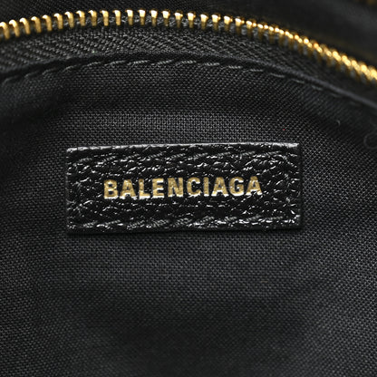 Balenciaga Chevre Gold Metallic Edge Hardware S City Black 6 of 10