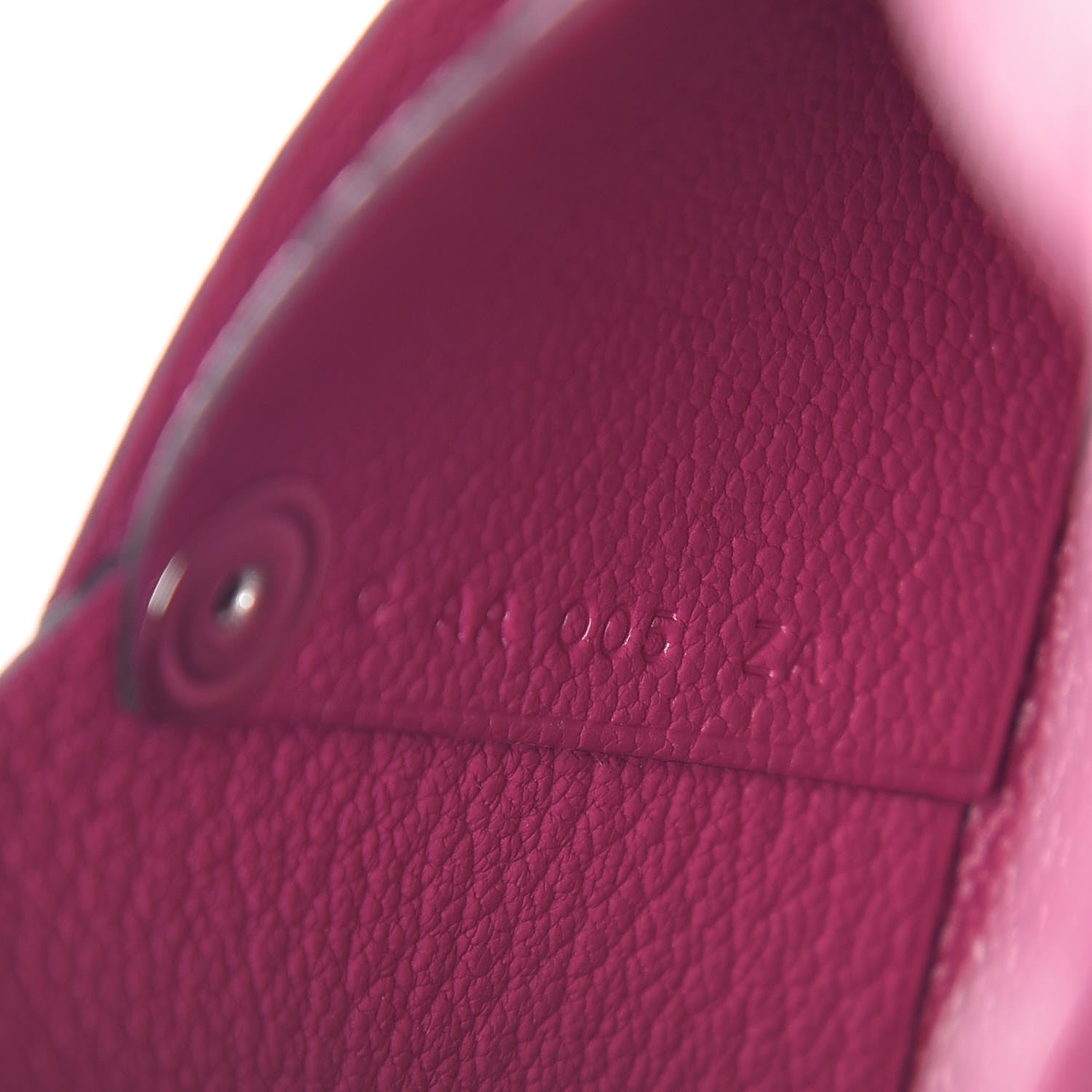 Hermes Chevre Mysore Bastia Coin Purse Rose Pourpre 7 of 8