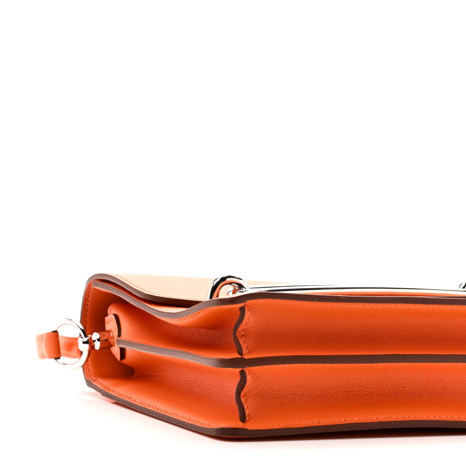 Hermes Swift Mini Sac Roulis Orange 9 of 11