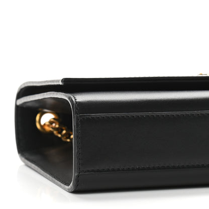 Saint Laurent Smooth Calfskin Medium Classic Monogram Kate Tassel Satchel Black 8 of 9