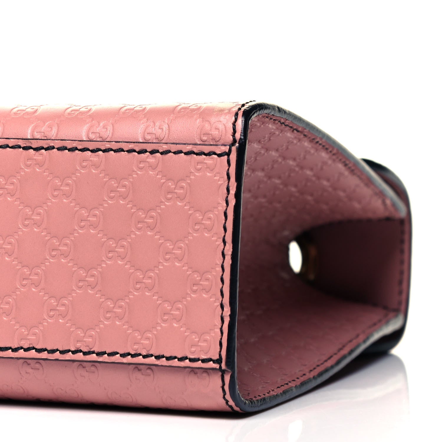 Gucci Microguccissima Medium Emily Chain Shoulder Bag Soft Pink 6 of 9