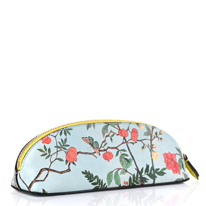 Gucci Demetra Floral Tian Pencil Case Blue 3 of 11