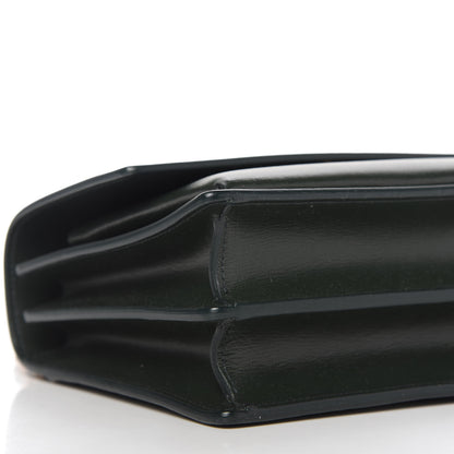 Saint Laurent Calfskin Medium Monogram Sunset New Vert Fonce 6 of 10