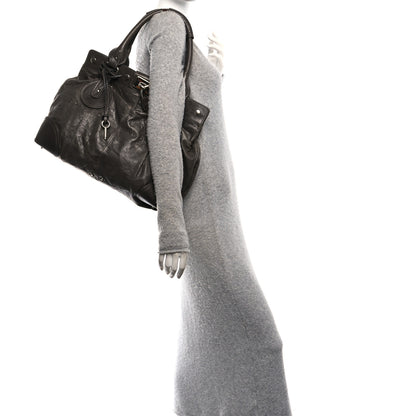 Chloe Calfskin Paddington Tote Grey 2 of 10