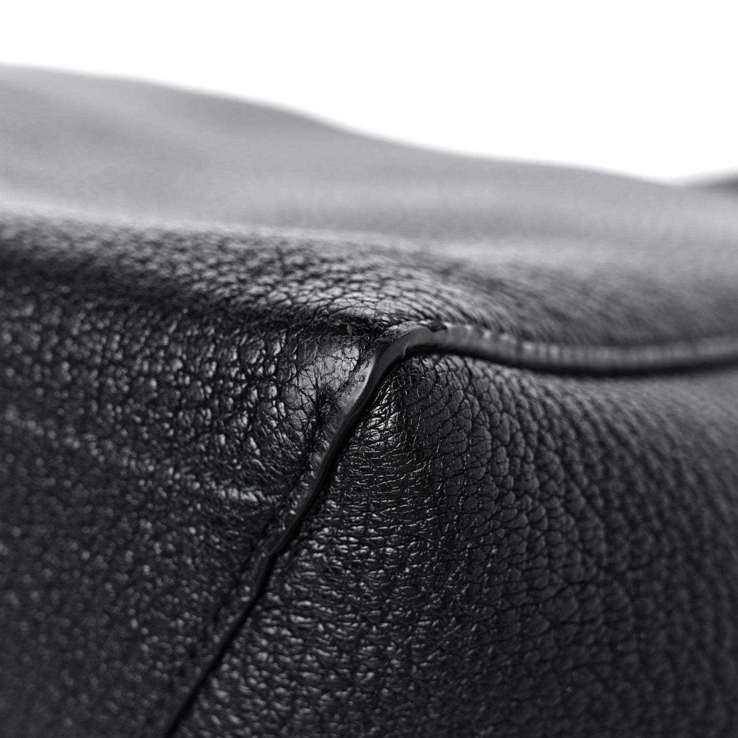 Celine Soft Grained Calfskin Sangle Bucket Bag Black 10 of 16