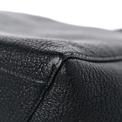 Celine Soft Grained Calfskin Sangle Bucket Bag Black 10 of 16