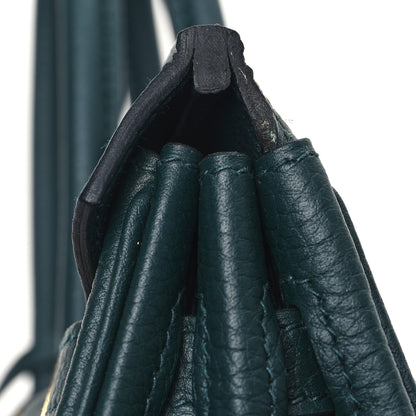 Hermes Togo Birkin 25 Vert Cypress 11 of 11