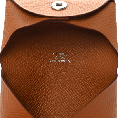 Hermes Epsom Bastia Coin Purse Gold 6 of 7
