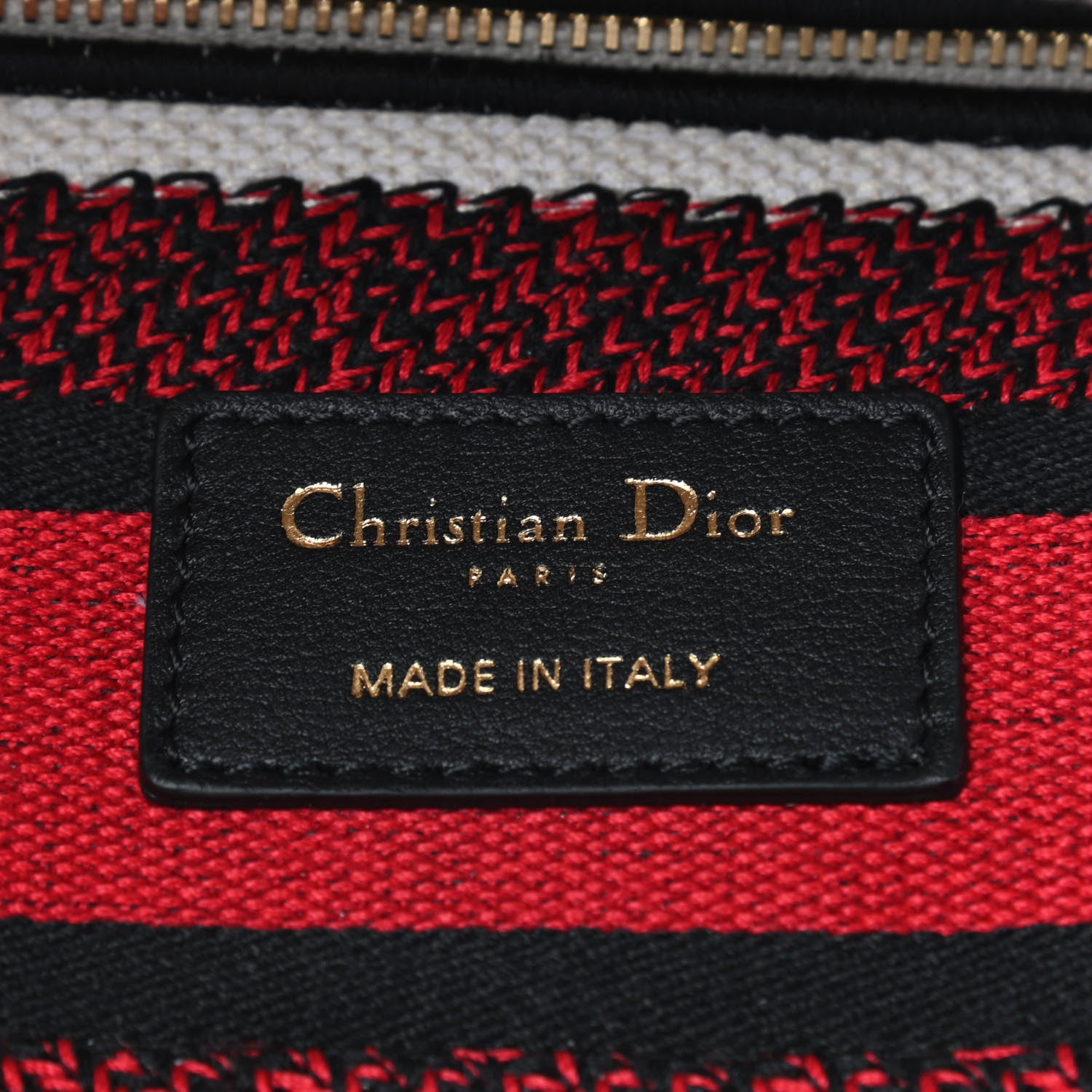 Christian Dior Canvas Medium DiorAmour Graffiti Lady D-Lite Latte 8 of 9