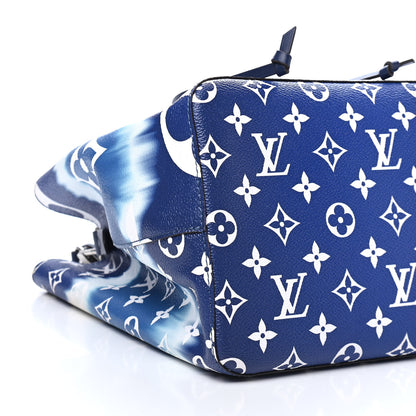 Louis Vuitton Monogram Escale Neonoe MM Blue 8 of 9