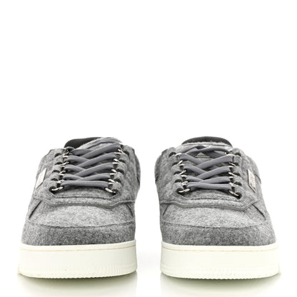 Louis Vuitton Wool Mens LV Trainer Sneakers 8 Grey 2 of 7