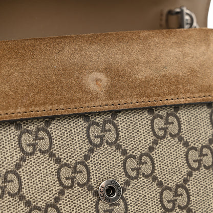 Gucci GG Supreme Monogram Super Mini Dionysus Shoulder Bag Taupe 11 of 11