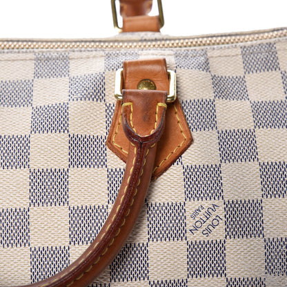 Louis Vuitton Damier Azur Speedy 30 17 of 23