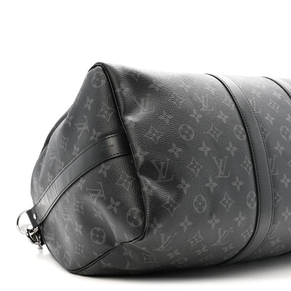 Louis Vuitton Monogram Eclipse Keepall Bandouliere 45 8 of 10