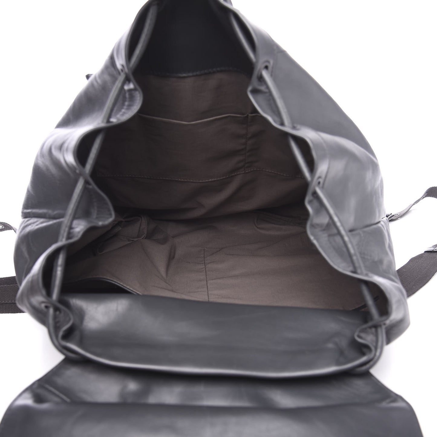 Light Calf Intrecciato Backpack Ardoise