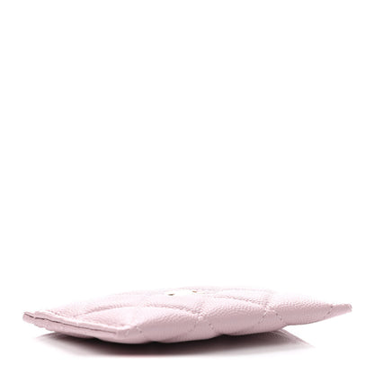 Chanel Caviar Quilted Card Holder Light Pink 3 of 4