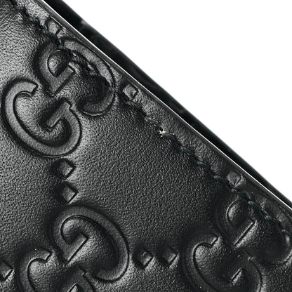 Gucci Guccissima Signature Web New Web Continental Wallet Black 8 of 10