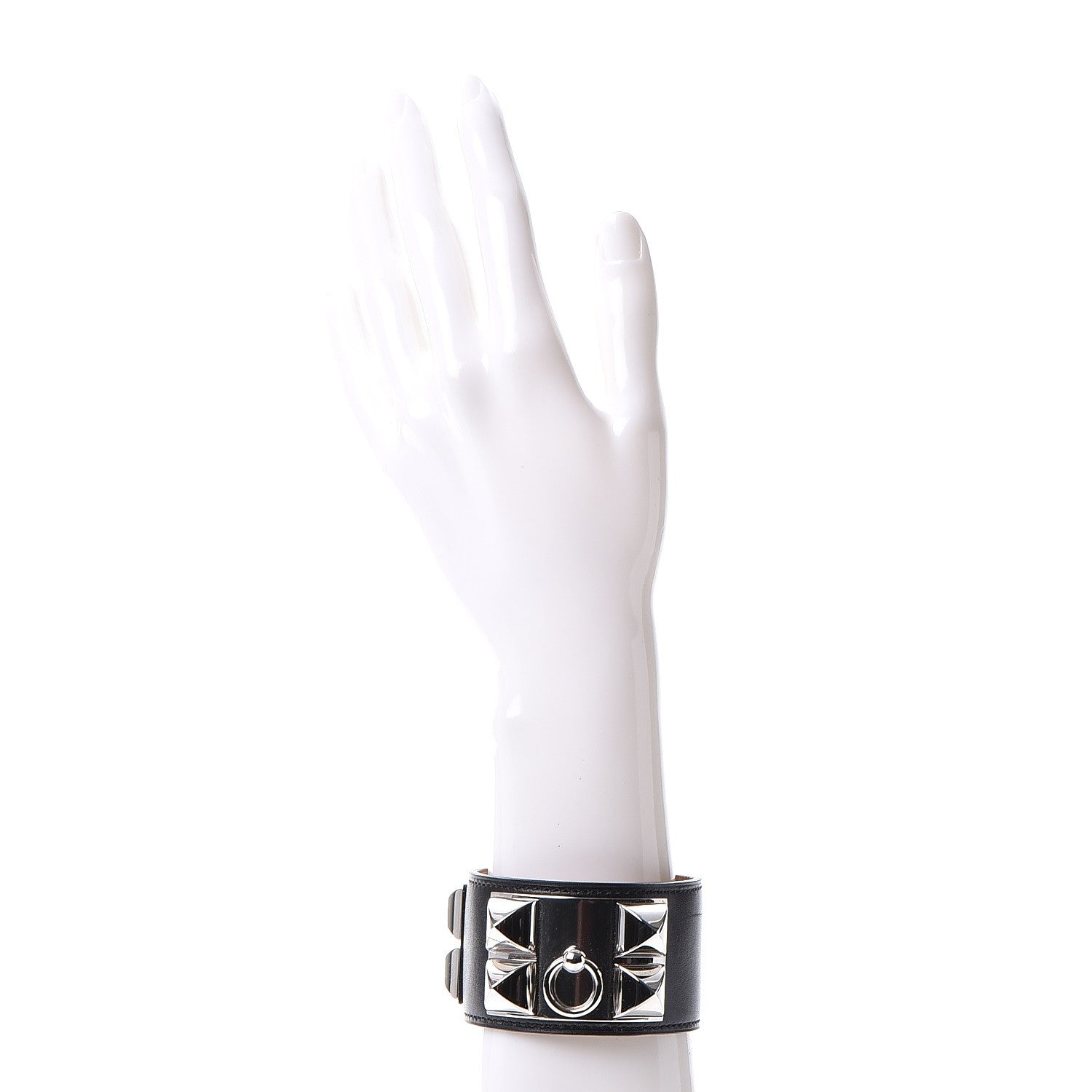 Hermes Swift Collier de Chien CDC Bracelet S Black 2 of 8