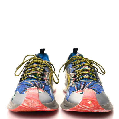 Gucci Technical Knit Fabric Waves Womens Gucci Run Sneakers 10 Multicolor 2 of 6