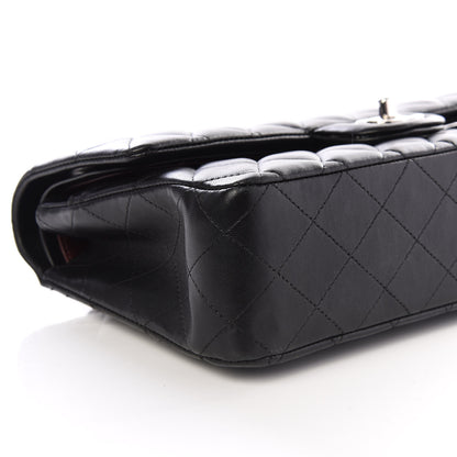 Chanel Lambskin Quilted Medium Double Flap Black 5 of 10
