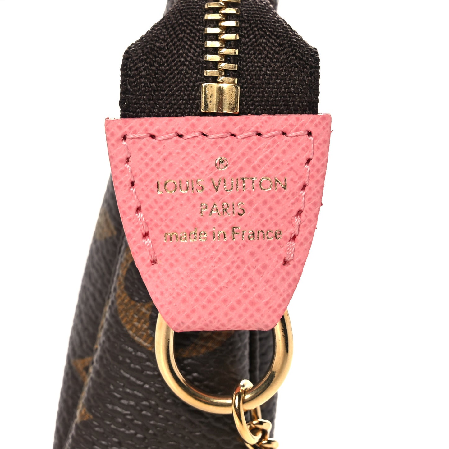 Monogram Illustre Mini Pochette Accessories Rose