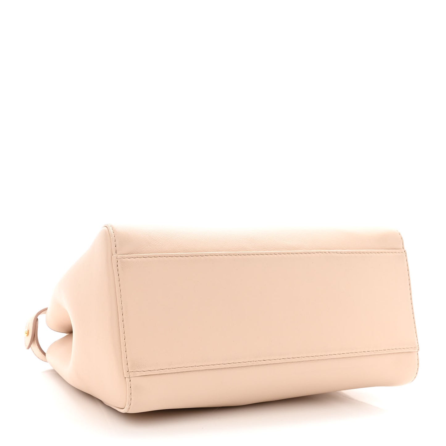 Nappa Stacked Bar Mini Peekaboo Iconic Satchel Rosa Plaster