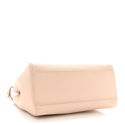 Fendi Nappa Stacked Bar Mini Peekaboo Iconic Satchel Rosa Plaster 4 of 11