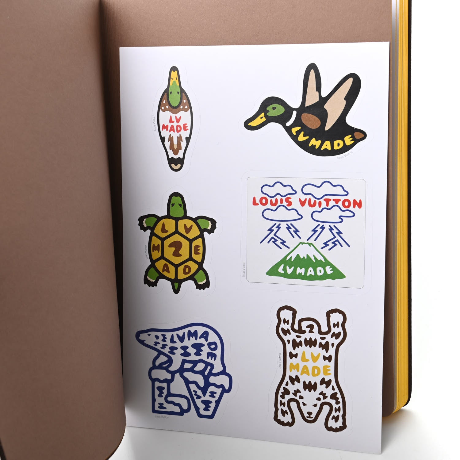 Louis Vuitton X NIGO Giant Damier Ebene Clemence Notebook 6 of 7