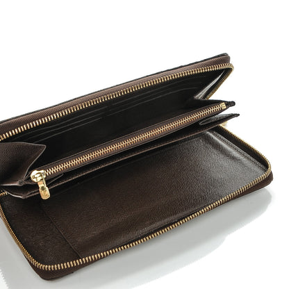 Louis Vuitton Damier Ebene Zippy Organizer Wallet 5 of 9